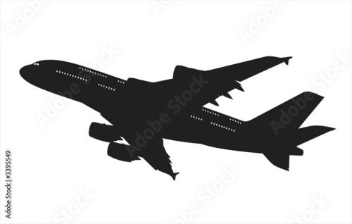 airliner silhouette