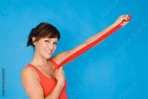 stretching