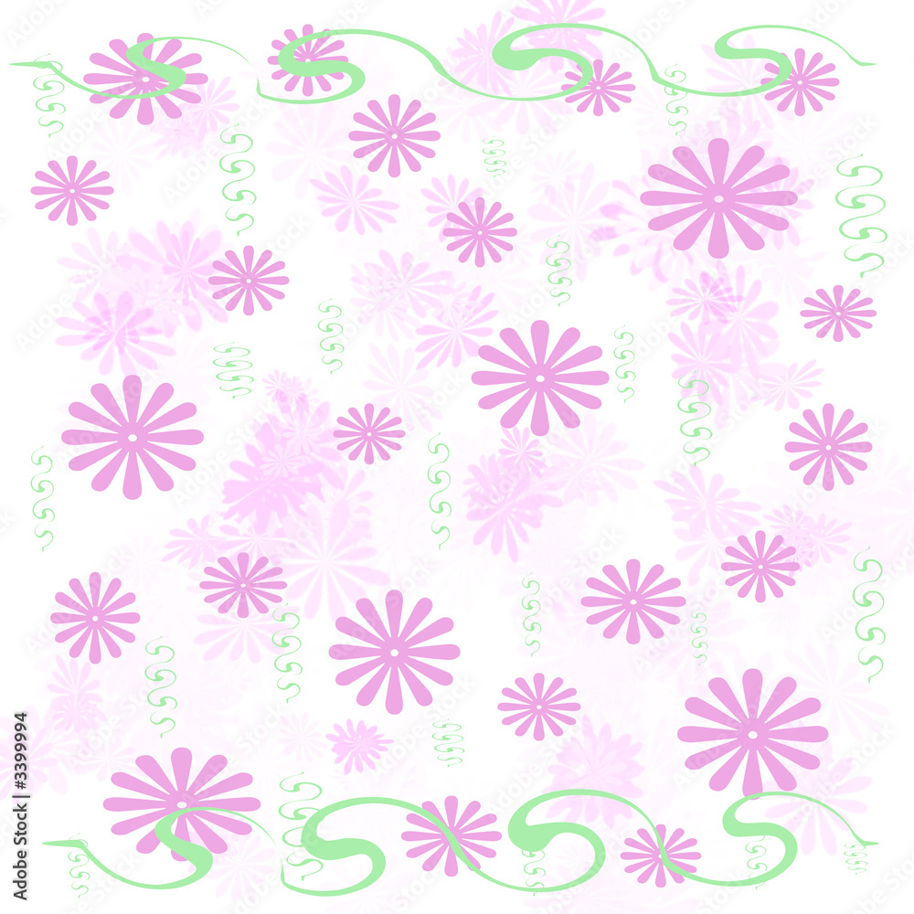 pink flowers wrap pink flowers wrap