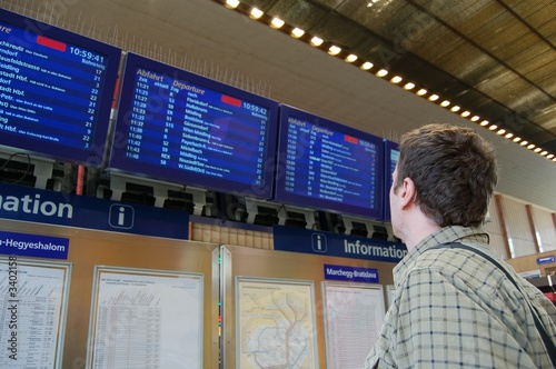 watching train departures