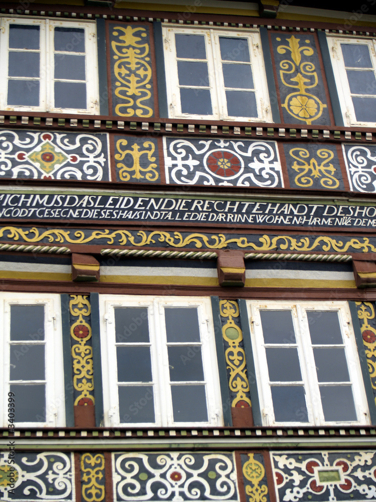 Fototapeta premium fachwerkhaus