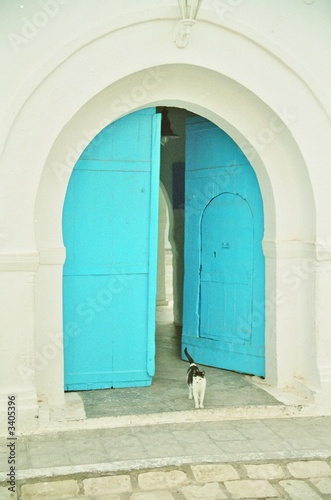 Принти на полотні la porte du maghreb