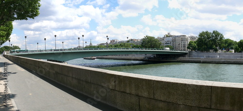 Canvas Print pont de l'alma paris viii