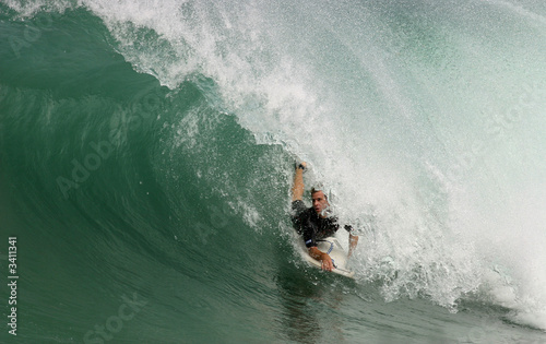 tube en bodyboard