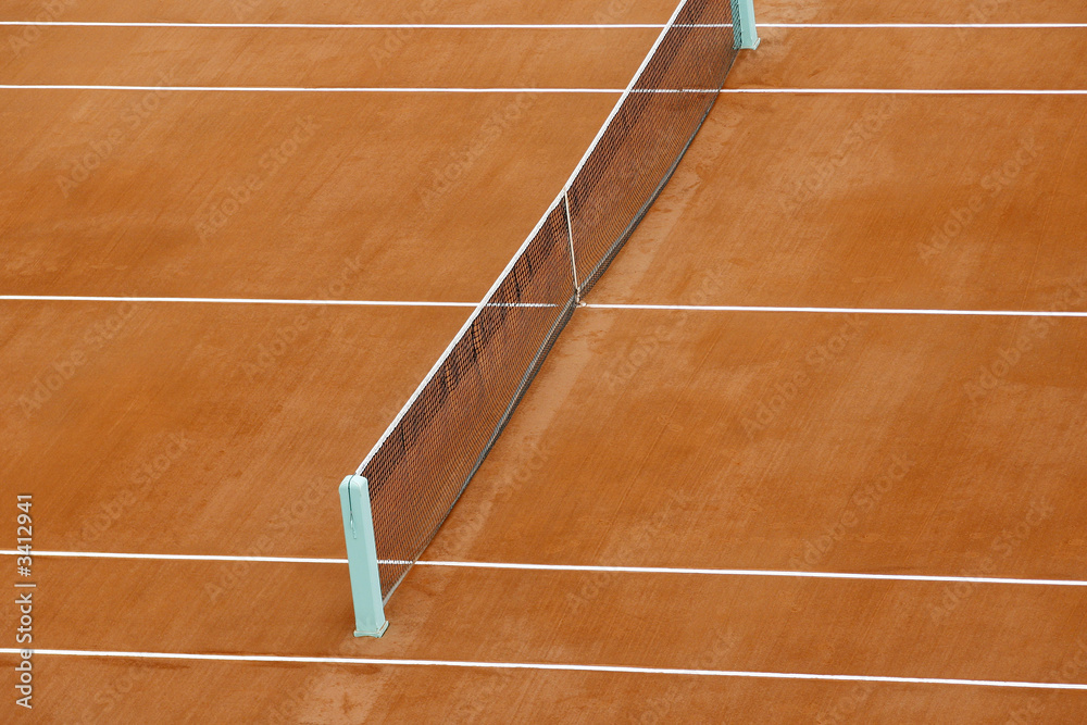 tennis terre battue Stock Photo | Adobe Stock