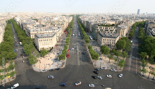 champs elysee photo