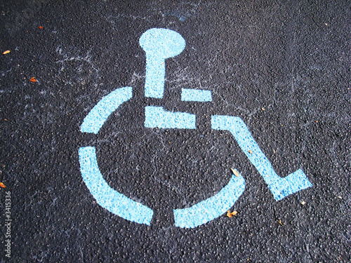 Obraz na płótnie handicap signal