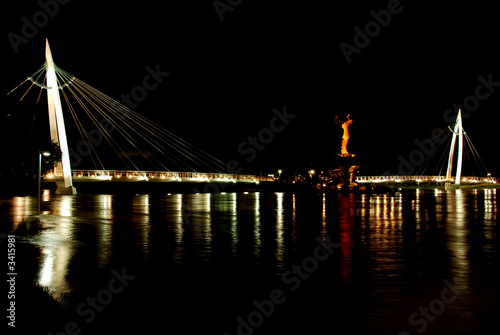 bridges over flood waters