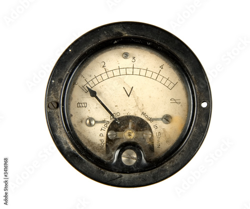 old voltmeter
