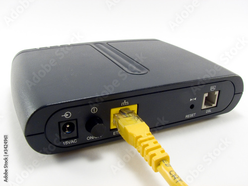 Obraz na płótnie adsl modem