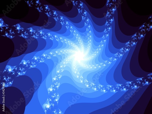 center of a galaxy