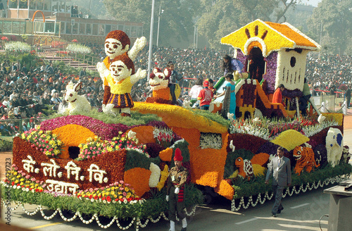 in the republic day this is the beautiful flower show