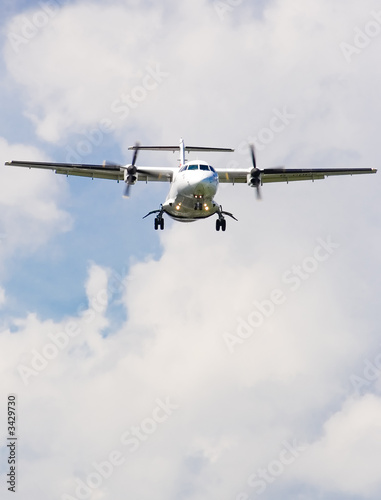 turbo prop landing