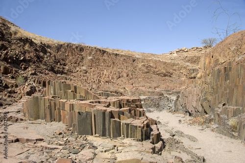 site des tuyaux d orgues - namibie