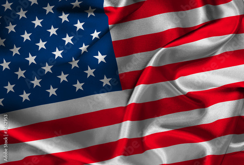 silk american flag