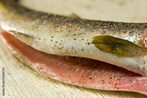 salted and peppered fish photo