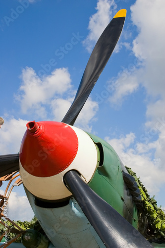 low-flying attack aeroplane 