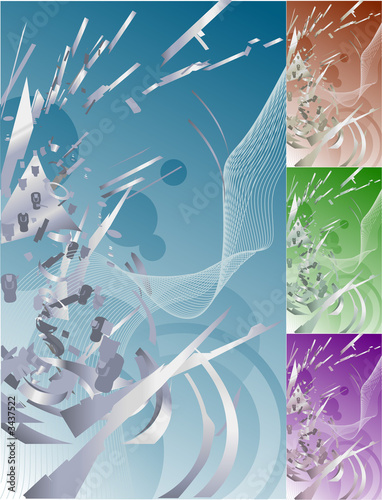 conceptual futuristic background