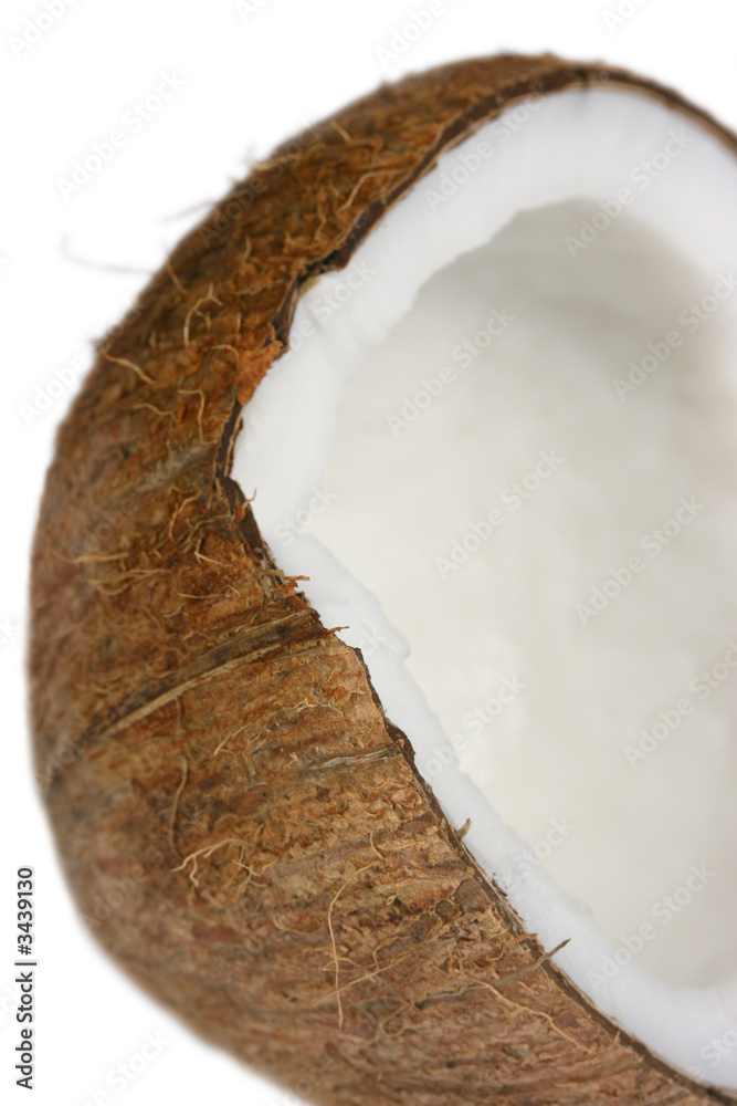 coconut half coconut half