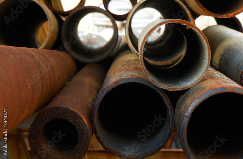 rusty pipes