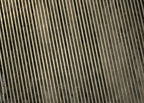diagonal metal pattern