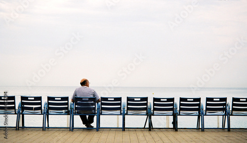 old men on the bench