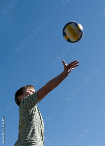boy plays a ball © StepStock