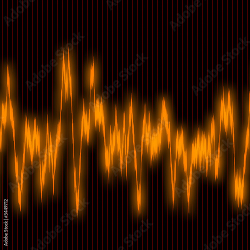 Fotografie sound wave illustration