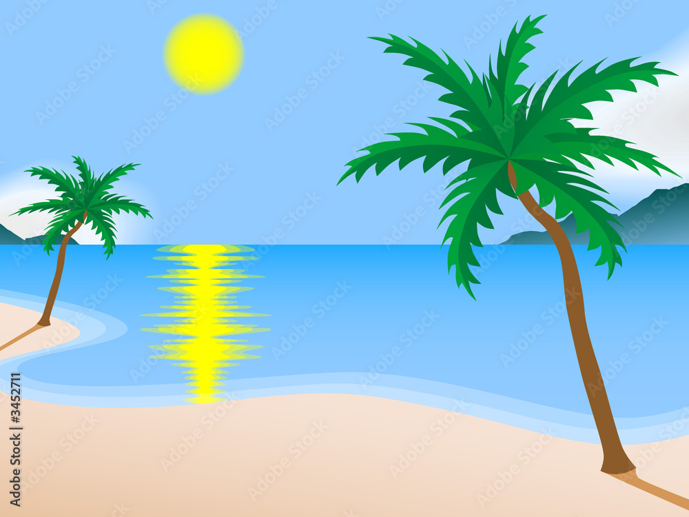 Obraz premium beach