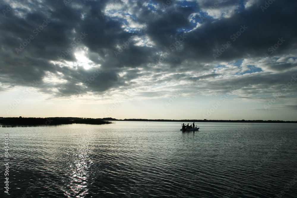 Naklejka premium calm seas