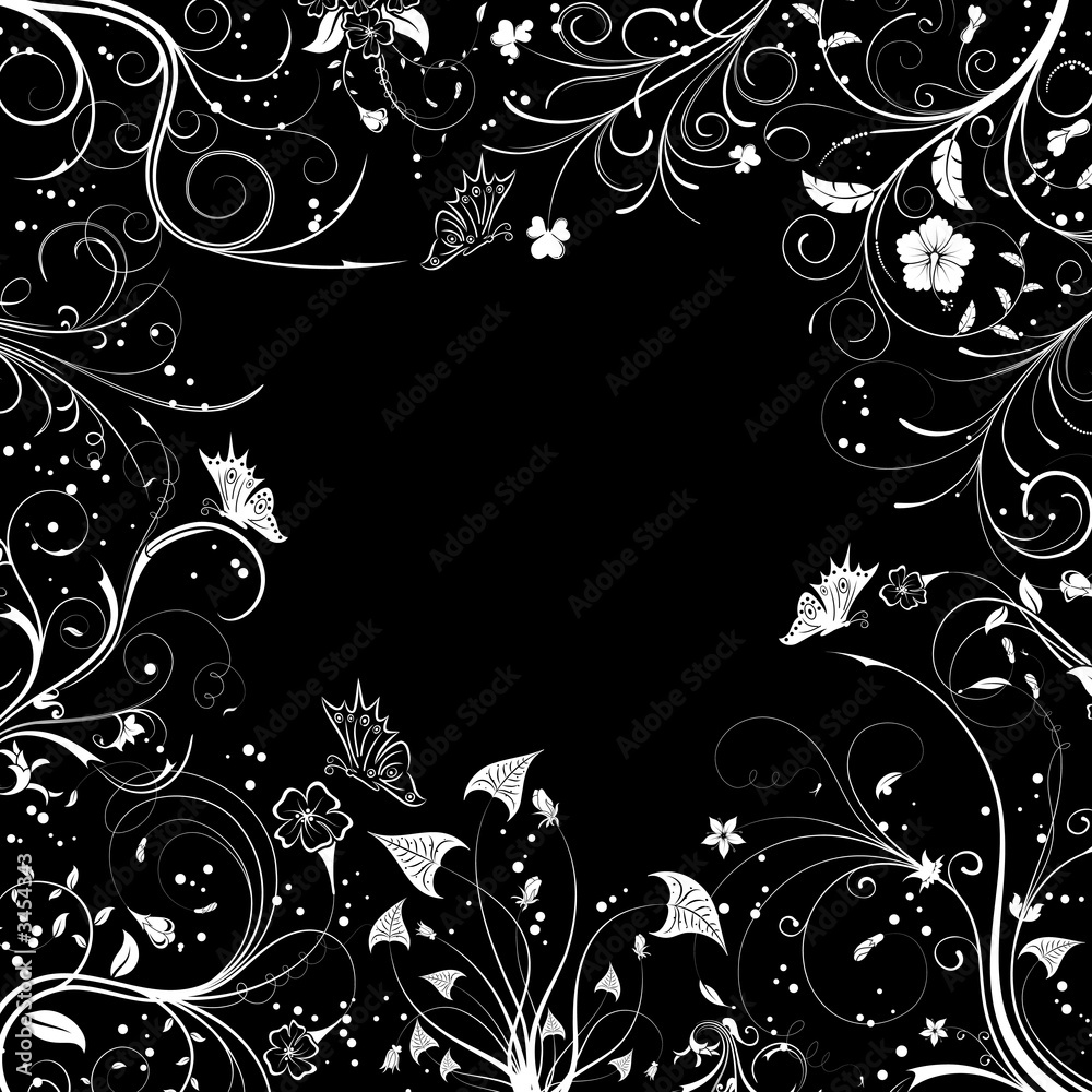 flower frame flower frame