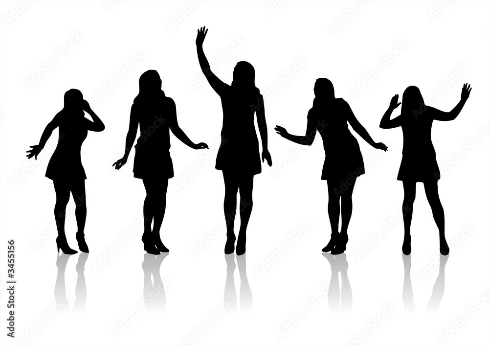fashion silhouettes 4