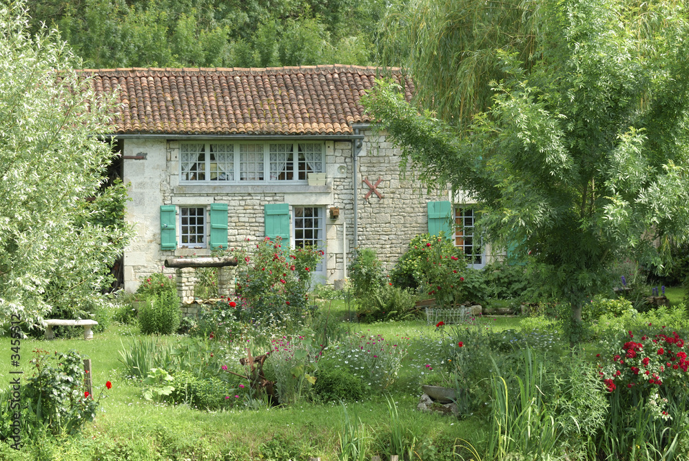 Obraz premium maison du marais poitevin