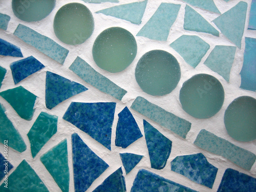 gros plan mosaique