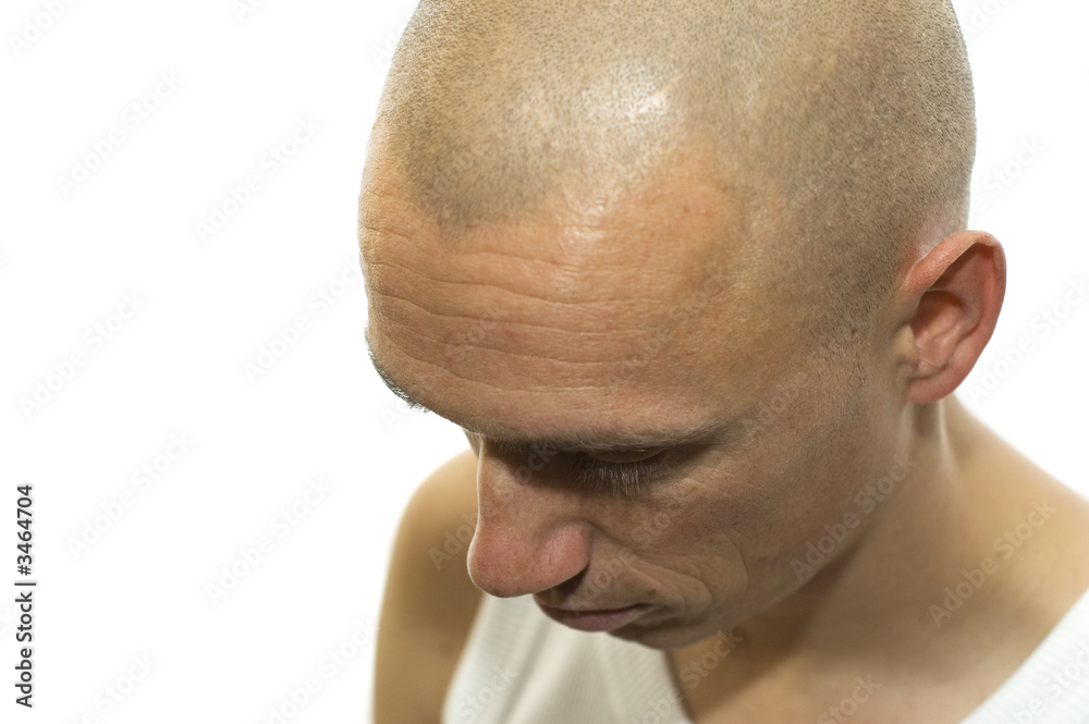 Fototapeta premium sad man