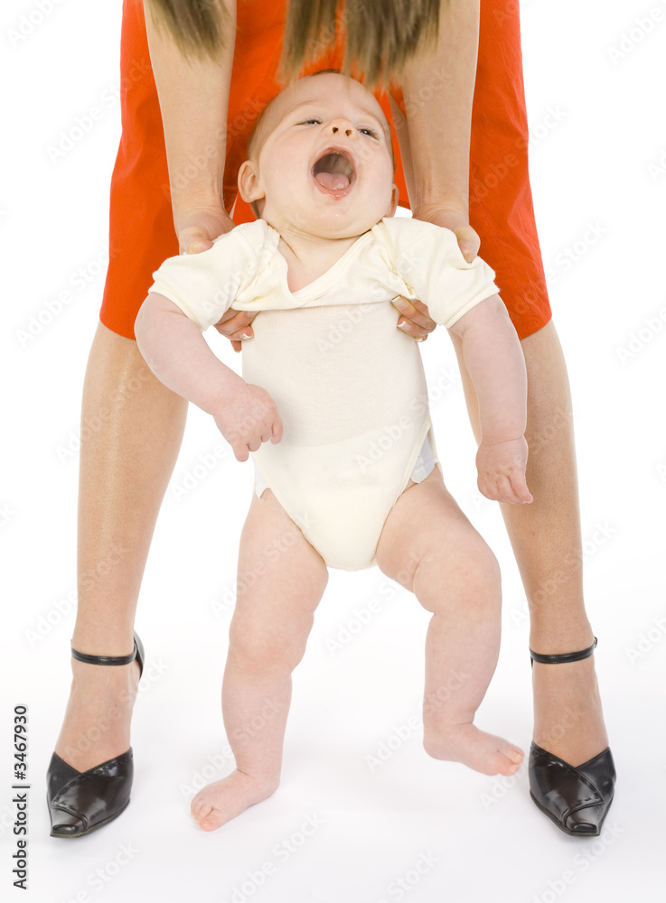 Fototapeta premium smiling baby boy