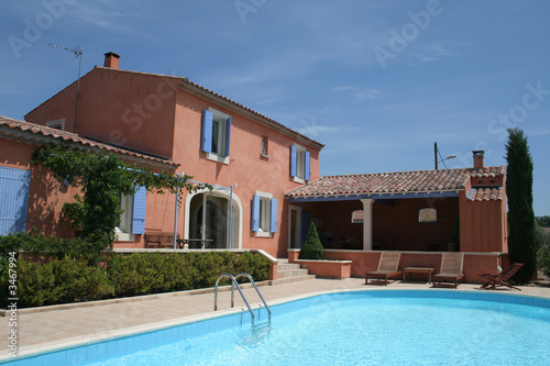 maison et piscine photo