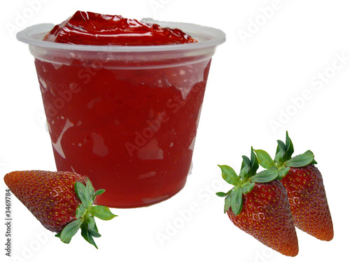 Fotografie strawberry gelatin