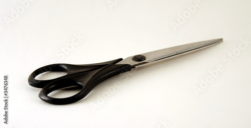 the tool of the hairdresser - sharp scissors