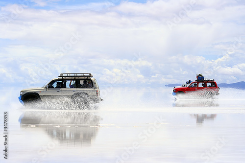adventure on the bolivian salt-flats