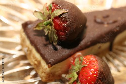 chocolate cheesecake