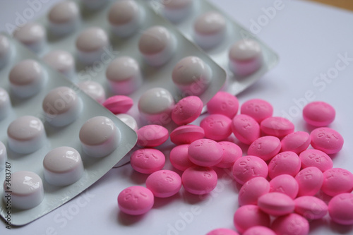 pink pills and three strips