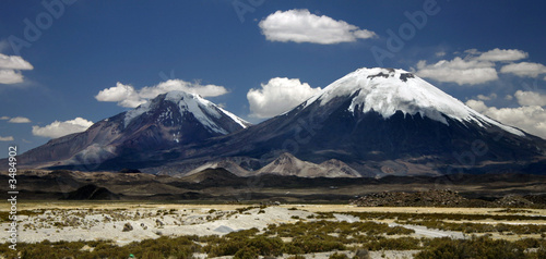 two volcanos panorama © Alexander