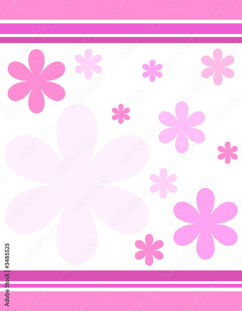 Flowers and stripes Flowers and stripes