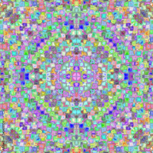 Canvas Print kaleidoscopic design