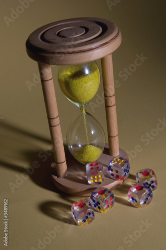 hour-glass and dies