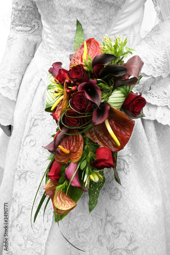 Plakat bridal bouquet