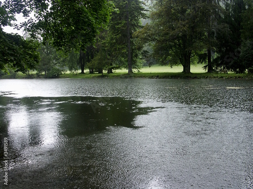 wasserspiegel in alte park photo