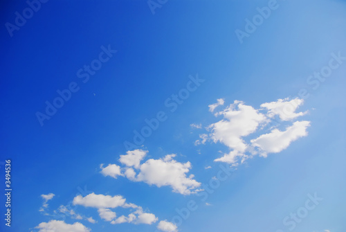 Tableau sur toile Clouds on sky