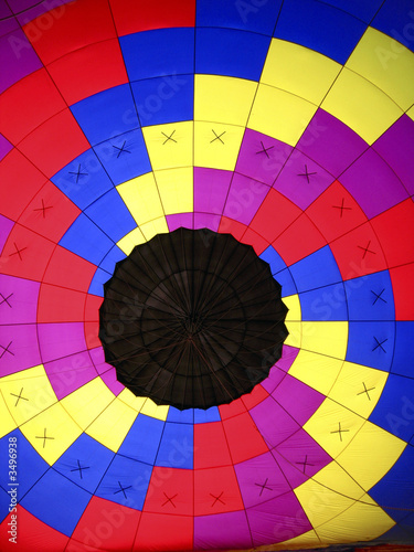 inside of a hot air balloon (vertical)
